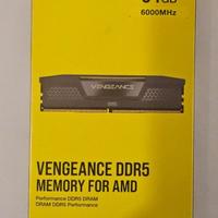 Corsair Vengeance - Nero 64GB (2x32GB) DDR5-6000