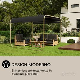 Gazebo Orleans 300 x 220 x 300 cm