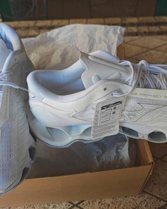 Mizuno Wave Prophecy 12 White NEW - EUR 43