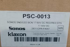 sirena allarme + pulsante