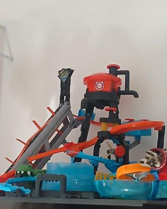 Pista hotweels mega autolavaggo