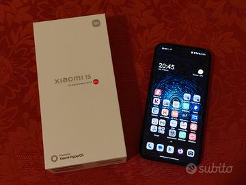 Xiaomi 15 Nero 12/512GB in Garanzia 