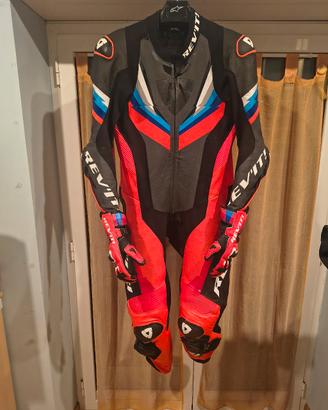 Tuta moto revit più guanti