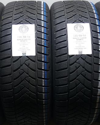 4 GOMME 235 55 18 DUNLOP A73390