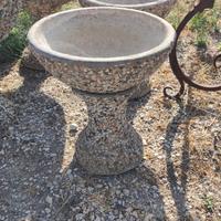 vasi fioriere con piedistallo