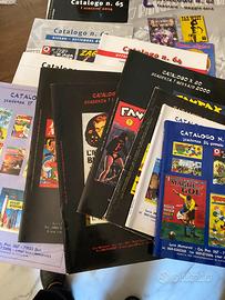 Lotto cataloghi fumetti