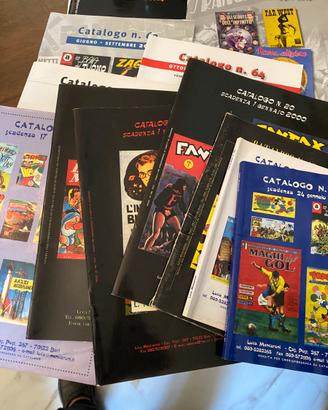Lotto cataloghi fumetti