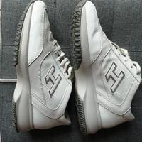 scarpe Hogan Interactive vernice bianca 