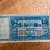 Reichsbanknote 100 Mark-1910-Serie F4623033