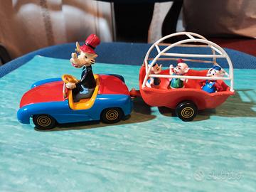 modellino Ezechiele lupo 3 porcellini Walt disney