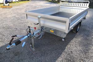 RIMORCHIO CARRELLO BASCULANTE PT15 CON RAMPA DI CA