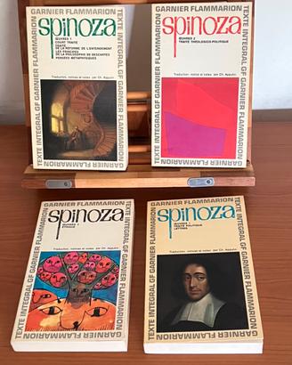 Spinoza, Set di 4 volumi in francese