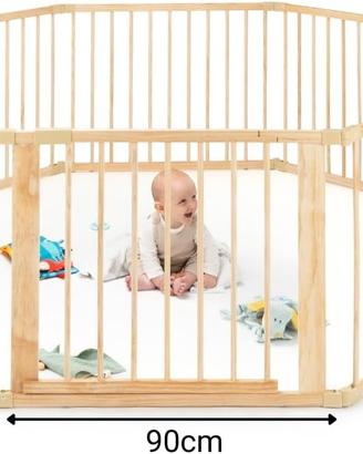 Recinto bimbi Dibea 8 pannelli in legno