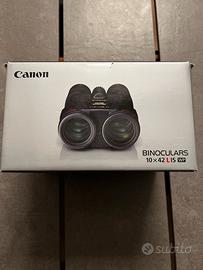 Binocolo Canon 10X42L IS W