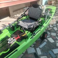 kayak da pesca a pinne 