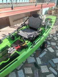 kayak da pesca a pinne 