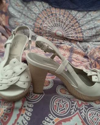 Nero Giardini Scarpe Donna Beige Tg 36