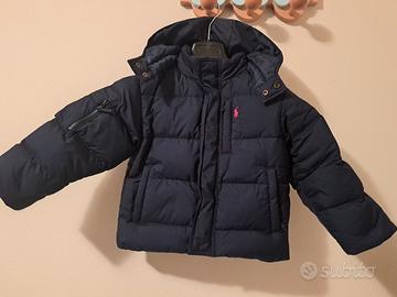 Piumino blu Ralph Lauren taglia 3 anni