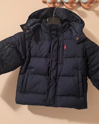 Piumino blu Ralph Lauren taglia 3 anni