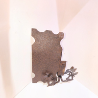 Antico autentico pezzo di carretto siciliano in fe