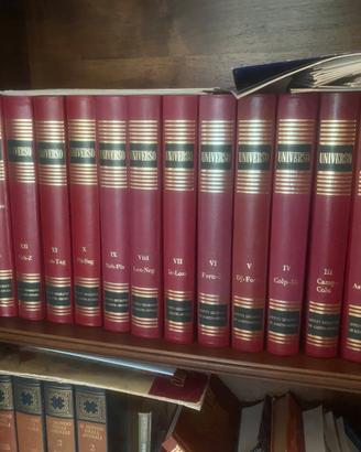 Enciclopedia universo 14 volumi deAgostini 1969-73