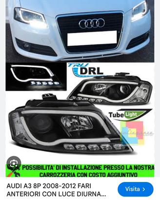 Fanali Audi A3 8p