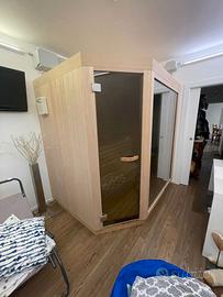 Sauna finlandese/biosauna come nuova, garanzia 7a