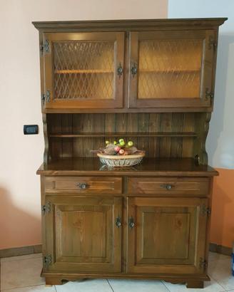 CREDENZA CON VETRINA