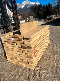 TAVOLAME STAGIONATO  DI ROVERE SLAVONIA REFILATO