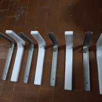 Set di 4 reggimensole in acciaio