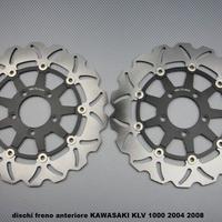 dischi freno anteriore KAWASAKI KLV 1000 2004 2008