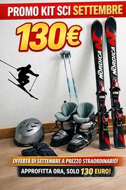 Kit Sci Completo–Ideale x Principianti o x Riserva