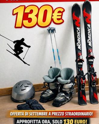 Kit Sci Completo–Ideale x Principianti o x Riserva