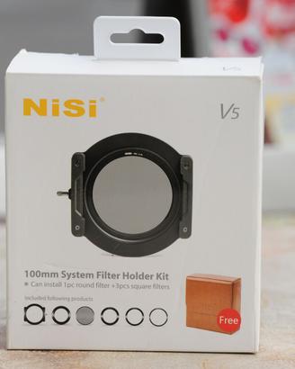 Nisi  Filter Holder Kit  V5  +  filtro AR ND1000 8