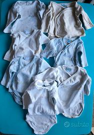Body neonato manica lunga
