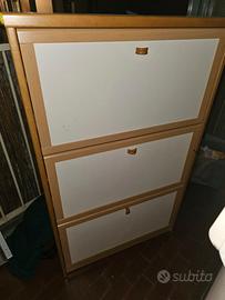 Scarpiera 3 cassetti