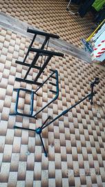 porta chitarra,porta tastiera/mixer,asta microfono