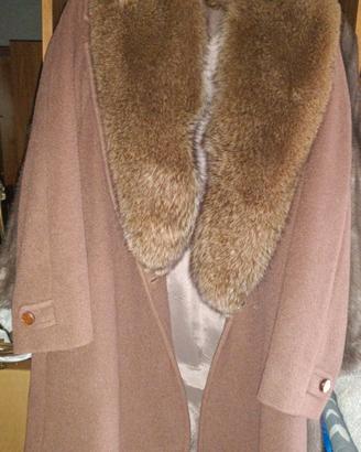 cappotto con pelliccia