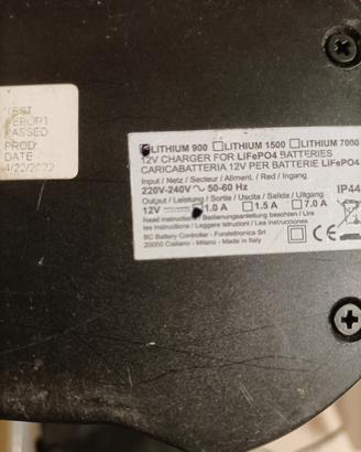 mantenitore carica batterie moto litio
