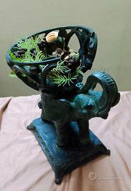 Elefantino in resina di marmo 