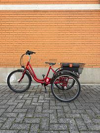 Triciclo a pedalata assistita