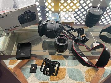 Canon reflex 550d + accessori