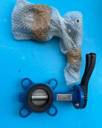 2 valvole a farfalla wafer Fig.1003-DN65-PN1/16