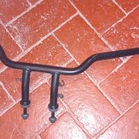 scarico e manubrio honda shadow 750 black spirit