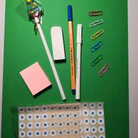 #4 set scuola kit scrittura penne matite stabilo