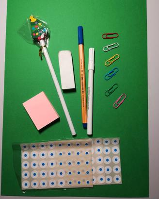 #4 set scuola kit scrittura penne matite stabilo