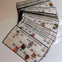 nr. 48 cartelle tombola della smorfia