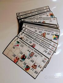 nr. 48 cartelle tombola della smorfia