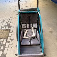 Rimorchio bicicletta/passeggino Qeridoo Sportrex