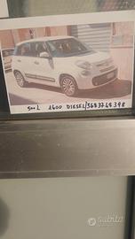 fiat 500L  1600 diesel 120 CV.